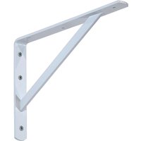 Wandkonsole SAMSON, Größe 210X300 mm, Farbe Weiß, 2 Stück Wandkonsole SAMSON, Größe 210X300 mm, Farbe Weiß, 2 Stück von Element System