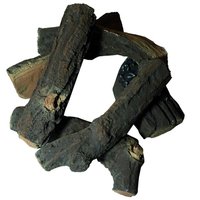 Elementi Brennholz aus Keramik Fallholz Optik von Elementi