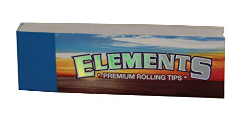 Elements Filter Tips unperforiert Slim Filtertips 20x Booklets von Elements