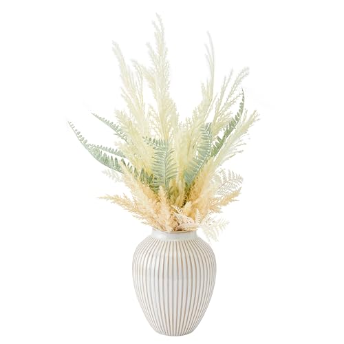Elements Künstliche Trockenblumen in weißer Keramikvase von Elements