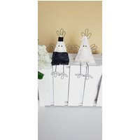 Draht-Hühner 2-Er-Set Osterdeko Genäht von ElenixShop