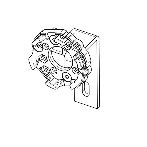 Elero Motorlager gekröpft | 60mm Ausladung | für RevoLine M Antriebe von Elero