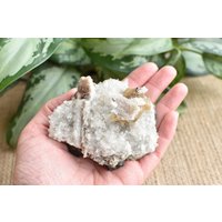 Rohstein Auf Quarz Und Dogtooth Calcit Pseudomorph Nach Anhydrit. Obere Neue Straße Steinbruch. Mittlerer Größe Schrank Stück. New Jersey von ElesynGaea