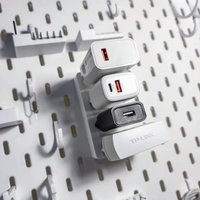 Ikea Skadis Kompatible Halterung Für 4 Usb Ladegeräte, Stecker von ElevatePrint3D