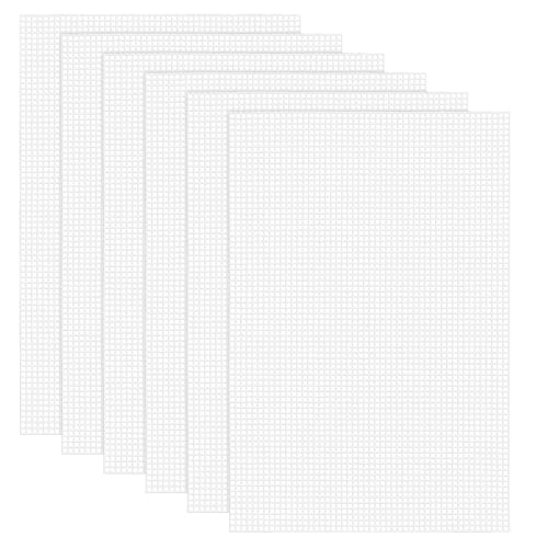 ElevateTech 6 Stück Kunststoff Netz Leinwand-Set, Netz-Kunststoff-Leinwand-Set Stickwerkzeuge für Stickereien Basteln Strick und Häkelprojekte Basteln mit Acrylgarn und Herstellen von Aquarium-Teilern ElevateTech 6 Stück Kunststoff Netz Leinwand-Set, Netz-Kunststoff-Leinwand-Set Stickwerkzeuge für Stickereien Basteln Strick und Häkelprojekte Basteln mit Acrylgarn und Herstellen von Aquarium-Teilern von ElevateTech
