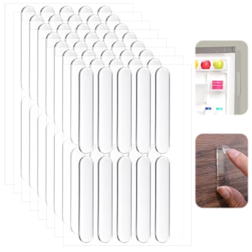 ElevateTech 80 Stück Elastikpuffer Transparent Möbelstoßstangen Selbstklebend Silikon Türklinkenpuffer Wandschutz Schalldämpfer für Türklinken Kühlschranktüren Eingangstüren Schranktüren (6,3 x 1 cm) ElevateTech 80 Stück Elastikpuffer Transparent Möbelstoßstangen Selbstklebend Silikon Türklinkenpuffer Wandschutz Schalldämpfer für Türklinken Kühlschranktüren Eingangstüren Schranktüren (6,3 x 1 cm) von ElevateTech