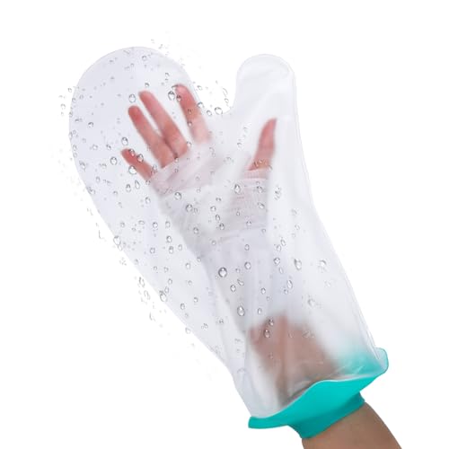 ElevateTech Wasserdichter Handgipsschutz für Erwachsene zum Duschen Handabdeckung Nach Operationen Wundschutzbad Erwachsene Wasserdicht zum Duschen Baden wiederverwendbarer Wundverband Schwimmen ElevateTech Wasserdichter Handgipsschutz für Erwachsene zum Duschen Handabdeckung Nach Operationen Wundschutzbad Erwachsene Wasserdicht zum Duschen Baden wiederverwendbarer Wundverband Schwimmen von ElevateTech