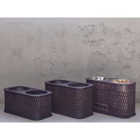 Großer Hundefutterbehälter Für Futter - Und Wassernapf, Edelstahl Metallschalen 1700Ml/57.4 Oz in 9, 8 Höhe Versandfertig von ElevatedDogBowls