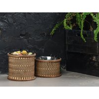 Kleine Hundenäpfe, Erhöhter Futternapf, Hundenapf, Holznapf, 750 Ml von ElevatedDogBowls