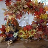 Rustikaler Herbstkranz/Herbst Türkranz/Erntedankkranz/Blumenkranz/Herbstdekoration/Landhauskranz/Herbst Schöner Vogelkranz Rustikaler Herbstkranz/Herbst Türkranz/Erntedankkranz/Blumenkranz/Herbstdekoration/Landhauskranz/Herbst Schöner Vogelkranz von Elezuomixmedia