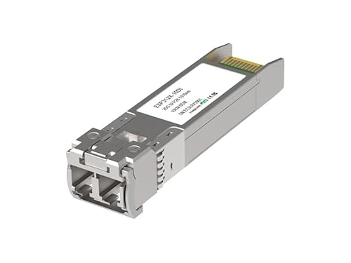 Elfcam® - 25 GB SFP28 SR Transceiver Modul SFP28 25GBASE-SR 850nm 100m DOM LC Duplex Multimode für PCIe Netzwerkkarten 25GbE von NVIDIA Mellanox und Intel E810 von Elfcam