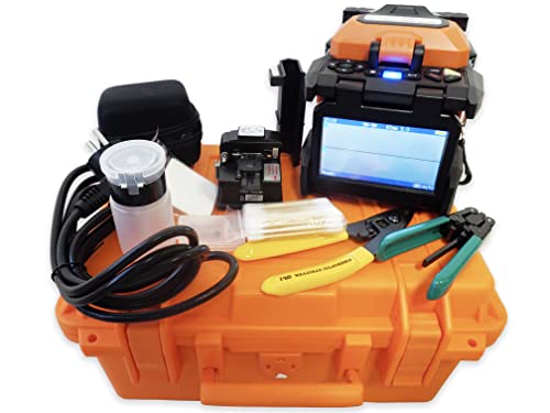 Elfcam® - S10 Fusionsspleißer FTTH für Singlemode-Fasern auch Multimode-Fasern, LWL Schweißer von Elfcam