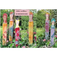 Balkon Damen# Gartendamen# Blumentopf Damen # Gartenstecker Balkon Damen# Gartendamen# Blumentopf Damen # Gartenstecker von Elfenkunst