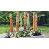 Balkon Damen# Gartendamen# Blumentopf Damen # Gartenstecker Balkon Damen# Gartendamen# Blumentopf Damen # Gartenstecker von Elfenkunst