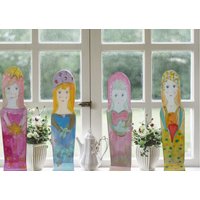 Fensterdamen# # Türsteher# Gartendamen von Elfenkunst