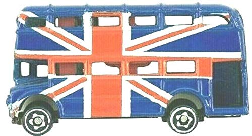 Kühlschrankmagnet Bus mit Union Jack, London Routemaster, Bus, gegossenes Metall, UK-/GB-Flagge,  Souvenir und Geschenk von Elgate