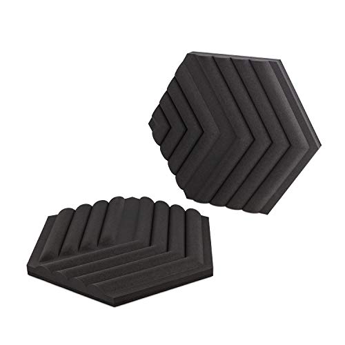 Elgato Wave Panels Extension Set (Schwarz) - 2 Schalldämmende Module, Dual-Density-Schaumstoff, einzigartige EasyClick-Rahmen, modularer Aufbau, einfaches Anbringen und Entfernen von Elgato