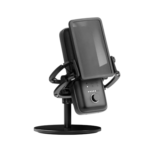 Elgato Wave:3 Kit, Premium Studio Quality USB Condenser Microphone with Shock Mount and Pop Filter, for Streaming, Podcast, Gaming and Home Office, Free Mixer Software, Plug & Play for Mac, PC Elgato Wave:3 Kit, Premium Studio Quality USB Condenser Microphone with Shock Mount and Pop Filter, for Streaming, Podcast, Gaming and Home Office, Free Mixer Software, Plug & Play for Mac, PC von Elgato