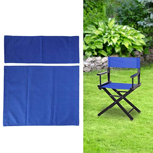 ElgnAura Director Chair Replacement Canvas, 1 Set Replacement Seat Cloth and Back Canvas for Home Director Chair (Blue) von ElgnAura