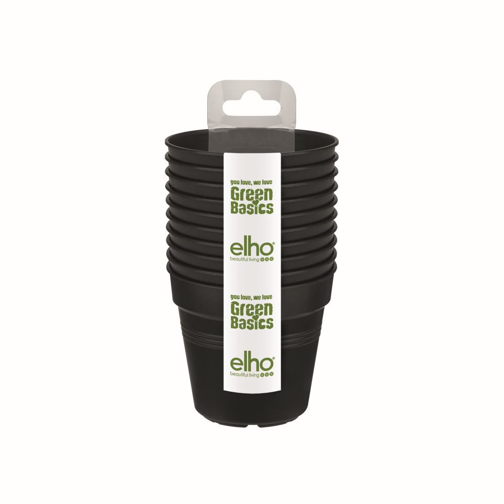 Elho Anzuchttopf Green Basics schwarz Ø 7,5cm von Elho