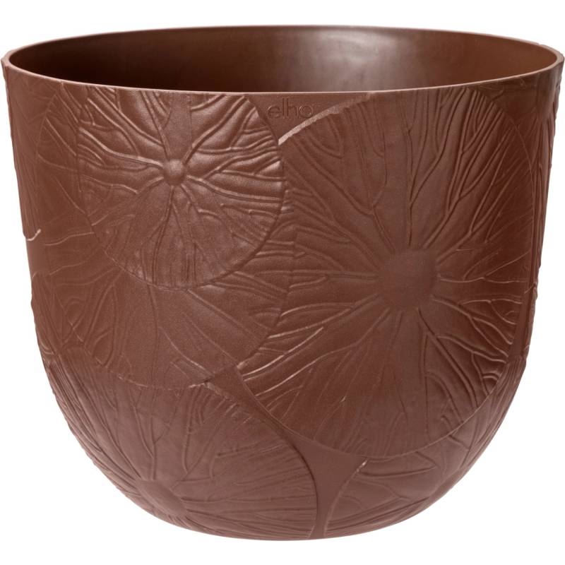 Elho Blumentopf Fuente Lily Ø 47 cm x 38 cm Rostbraun von Elho