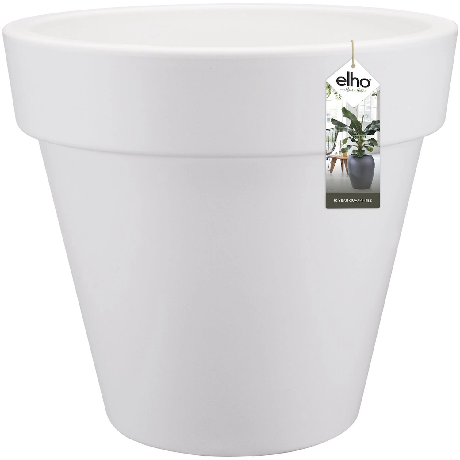 Elho Blumentopf Pure Ø 39 cm Weiß von Elho