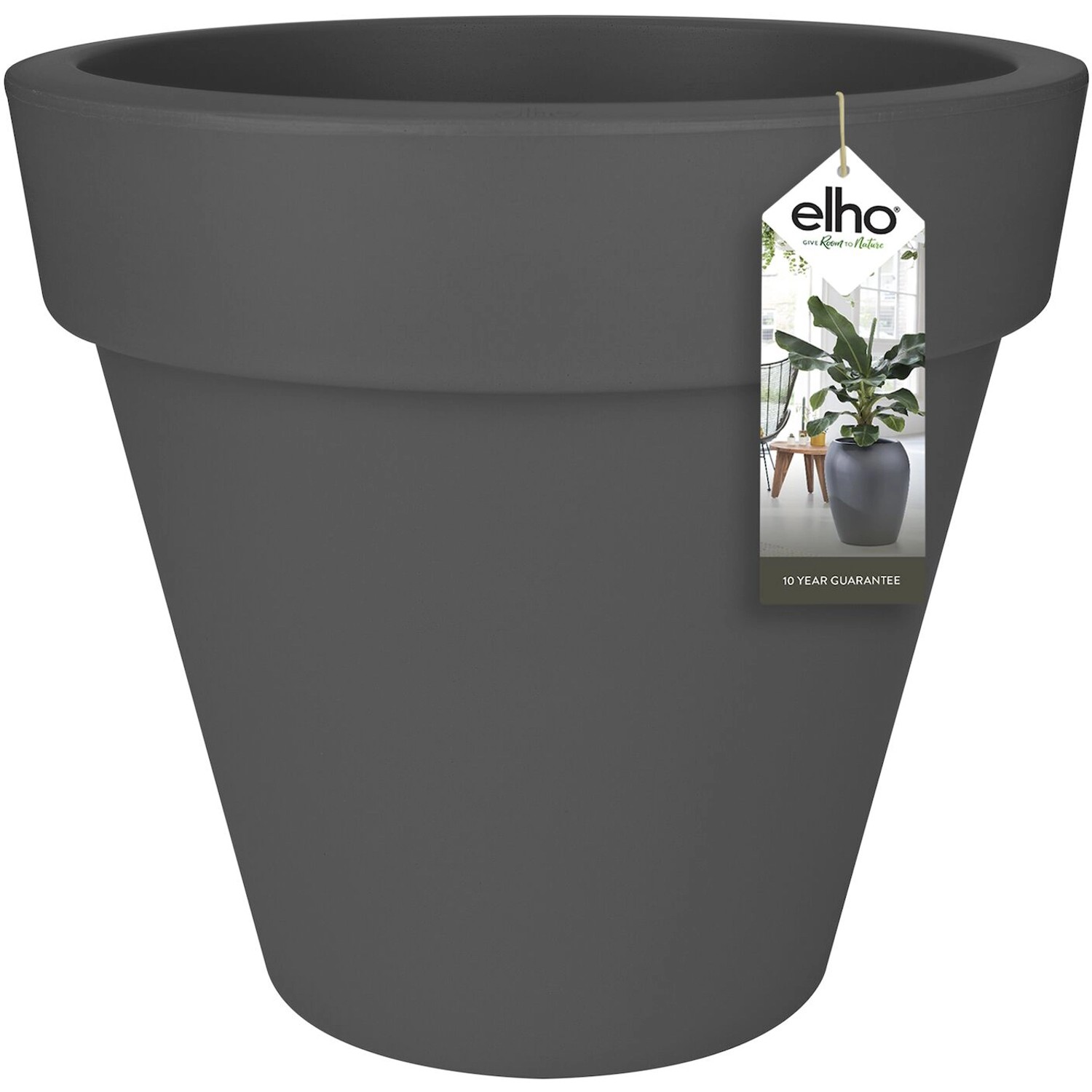 Elho Blumentopf Pure Ø 49 cm Anthrazit von Elho