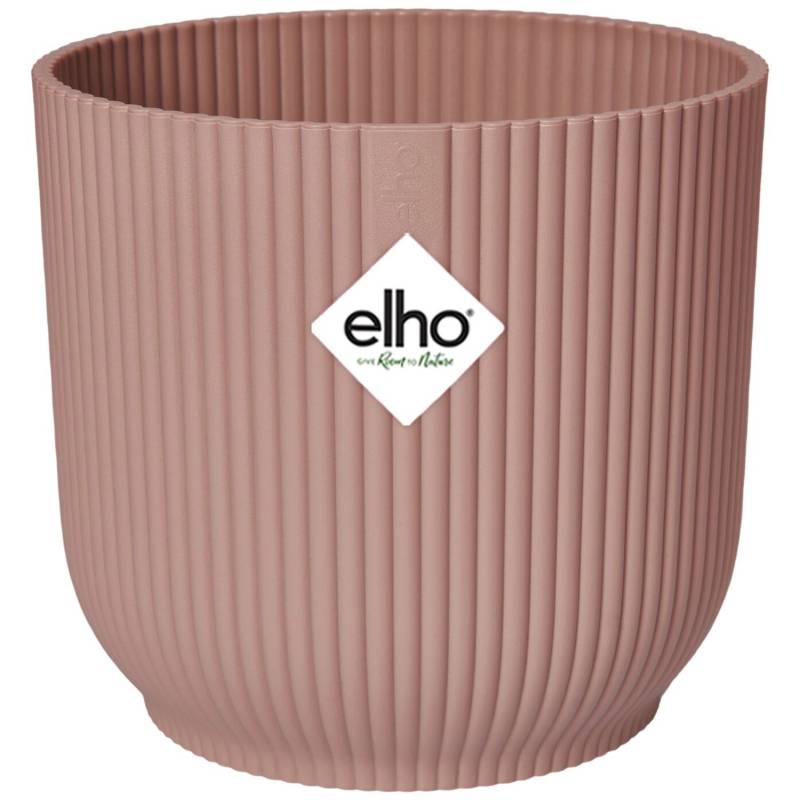 Elho Blumentopf Vibes Fold mit Rollen Ø 34,9 cm Zartrosa von Elho