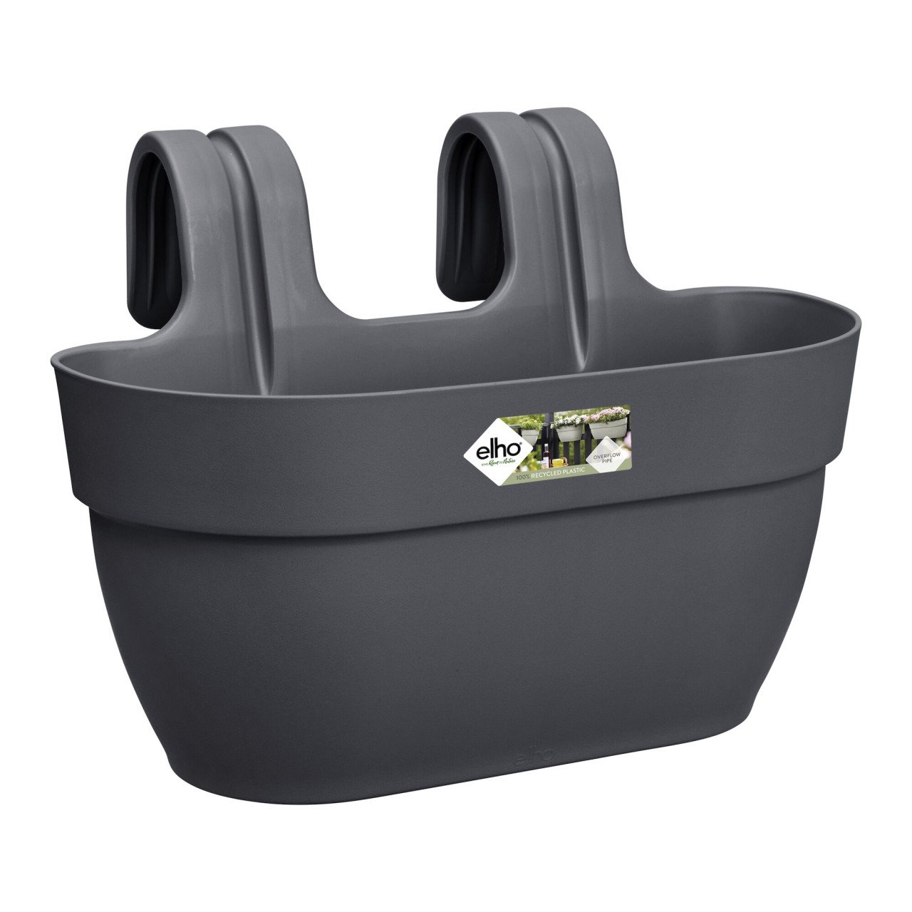 Elho Blumentopf zum Hängen Kunststoff anthrazit 36 x 24,1 x 26,5 cm Vibia Campana Easy Medium Elho Blumentopf zum Hängen Kunststoff anthrazit 36 x 24,1 x 26,5 cm Vibia Campana Easy Medium von Elho