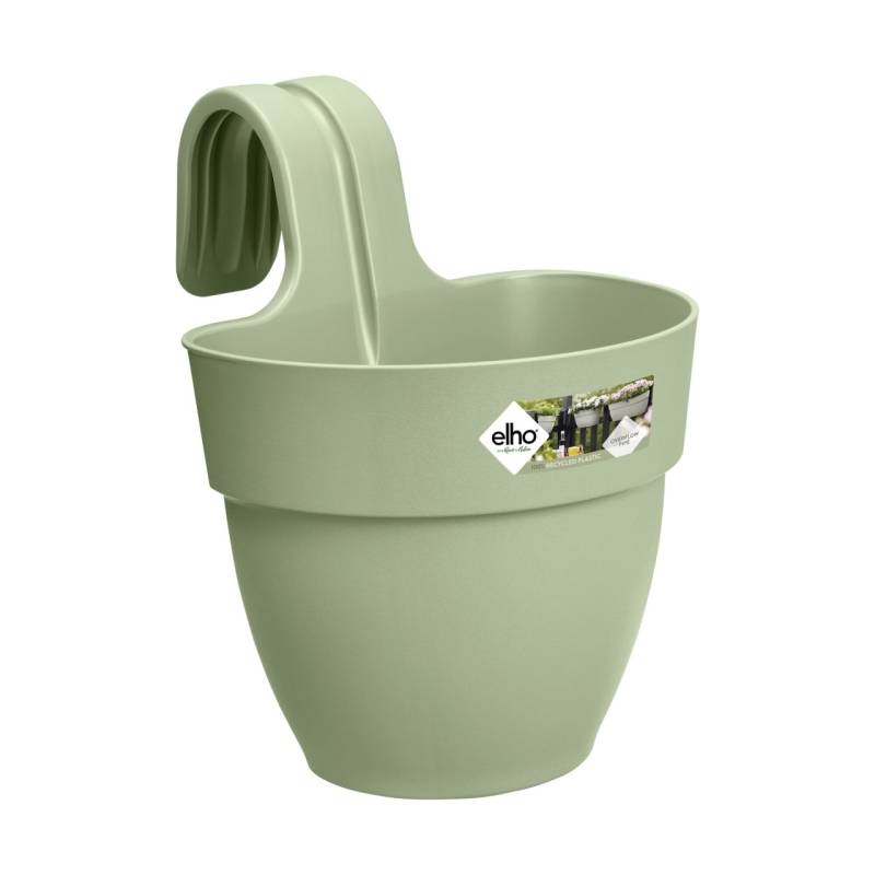 Elho Blumentopf zum Hängen Kunststoff grün 20,5 x 24,1 x 26,5 cm Vibia Campana Easy Small von Elho