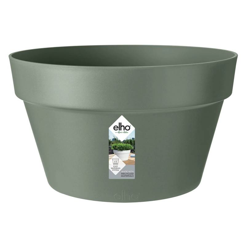 Elho Blumentopfschale Loft Urban Ø 35 cm x 20 cm Grün von Elho