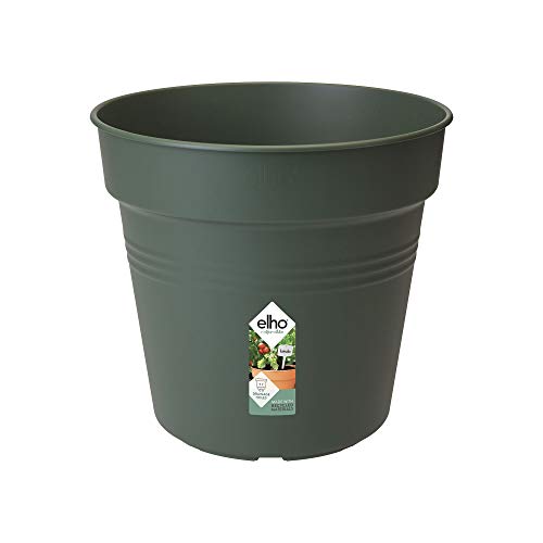 elho Green Basics Anzuchttopf 19 - Growpot für Züchten und Ernten - Ø 19.0 x H 17.4 cm - Grün/Laubgrün von elho