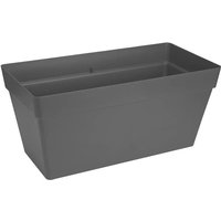 Elho - Loft Pflanzkübel Urban 70 Anthrazit mit Rollen rechteckig - Kunststoff von Elho