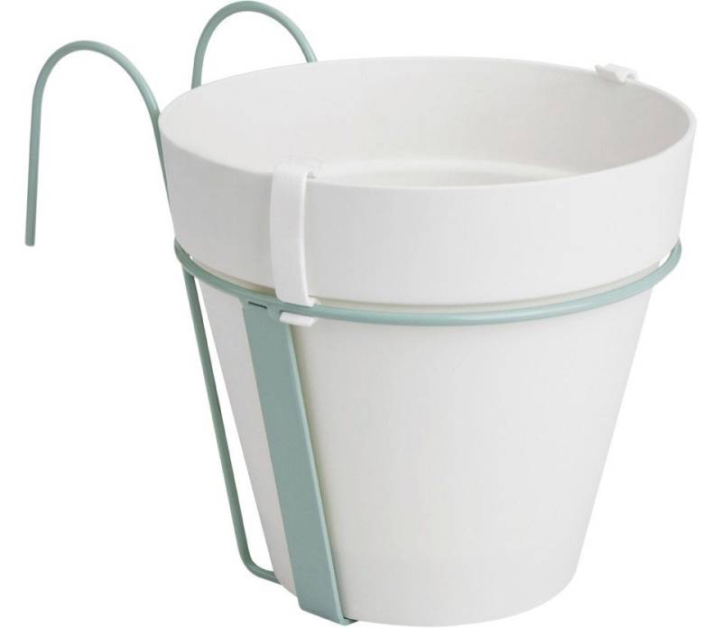 Elho Blumentopf Elho Pflanztopf Loft Urban mit Balkonhalter Ø 20 x Elho Blumentopf Elho Pflanztopf Loft Urban mit Balkonhalter Ø 20 x von Elho