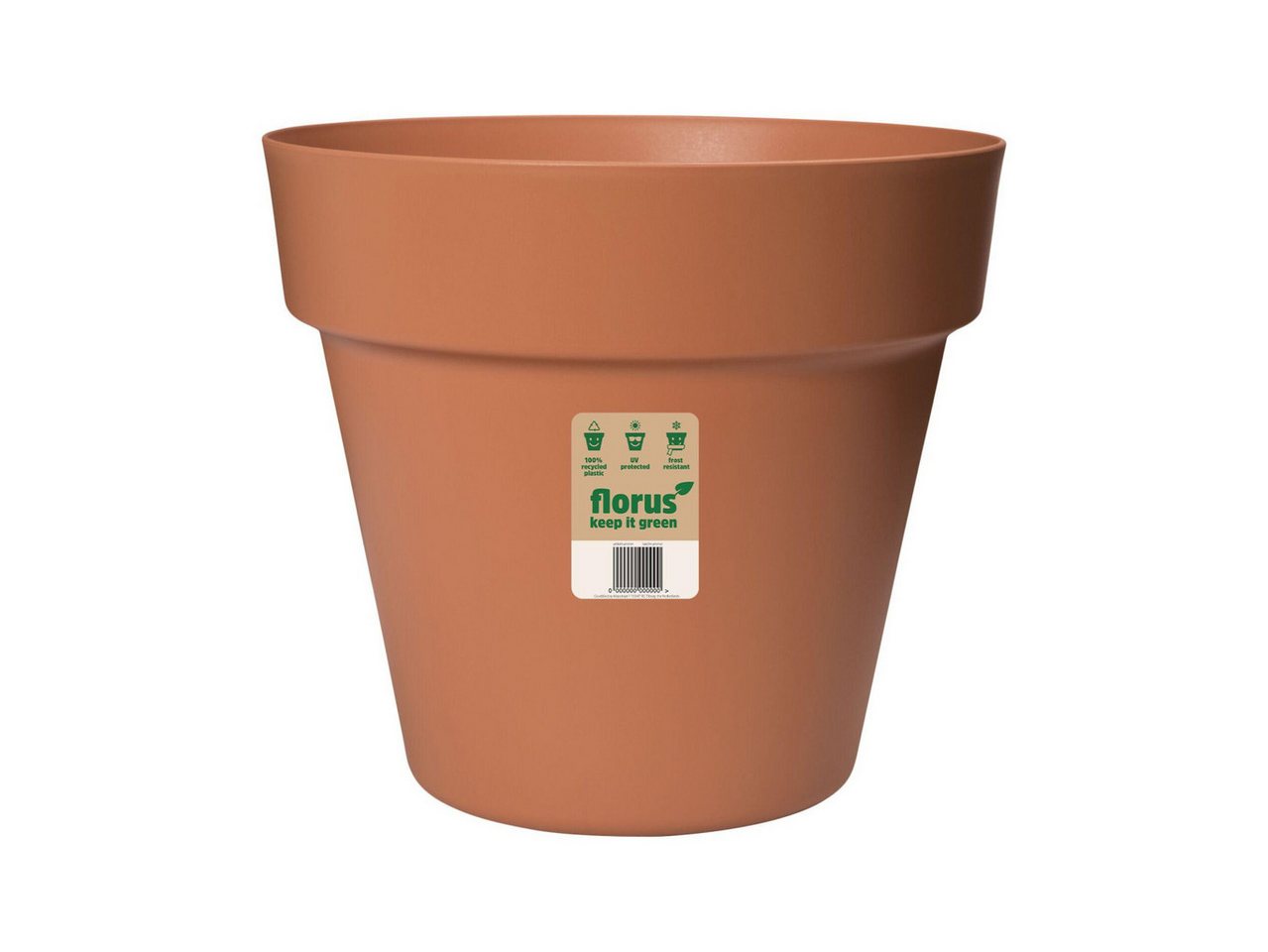 Elho Pflanzkübel Elho Pflanztopf Paris, terra, 47 cm von Elho