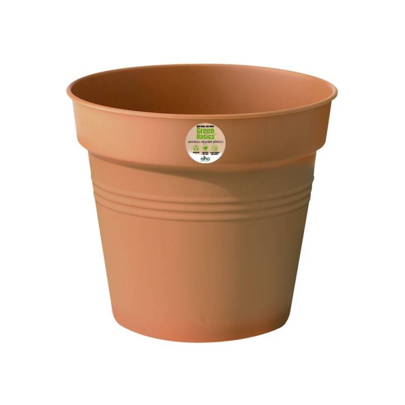 Elho Pflanztopf Green Basics Ø 21 x 19 cm terracotta von Elho