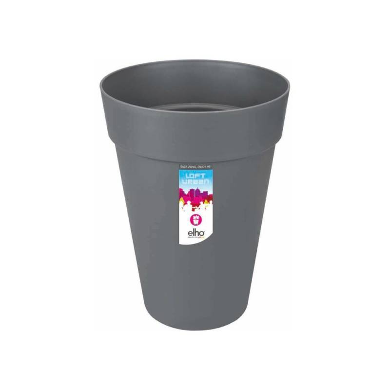 Elho Pflanztopf Loft Urban Ø 42 x 56 cm anthrazit von Elho