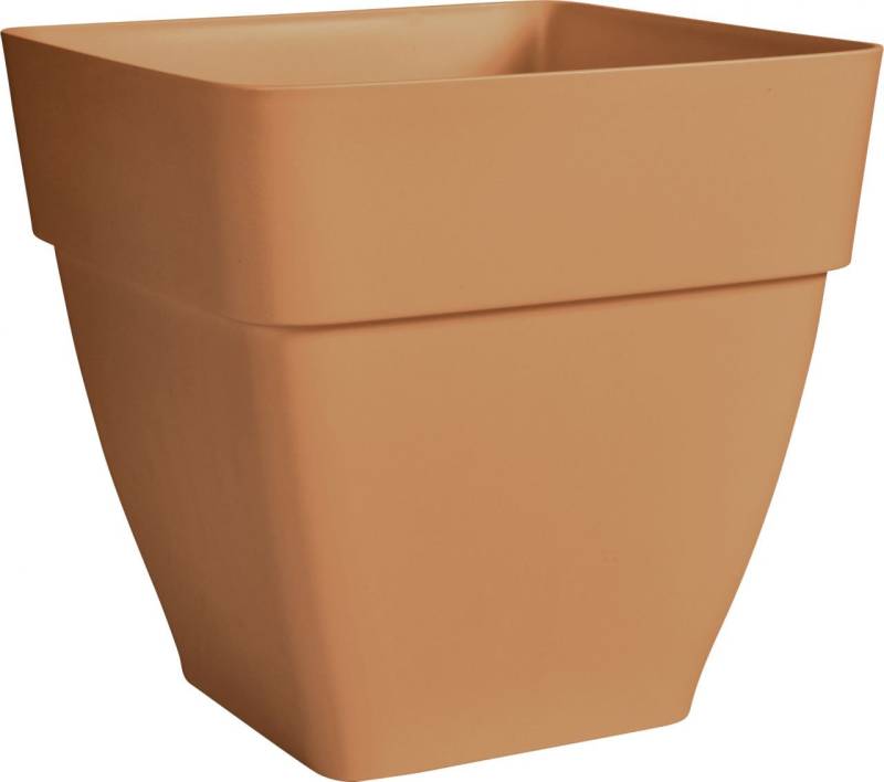 Elho Pflanztopf Vibia Quadrat 28,8 x 28,8 x 28,2 cm terra von Elho