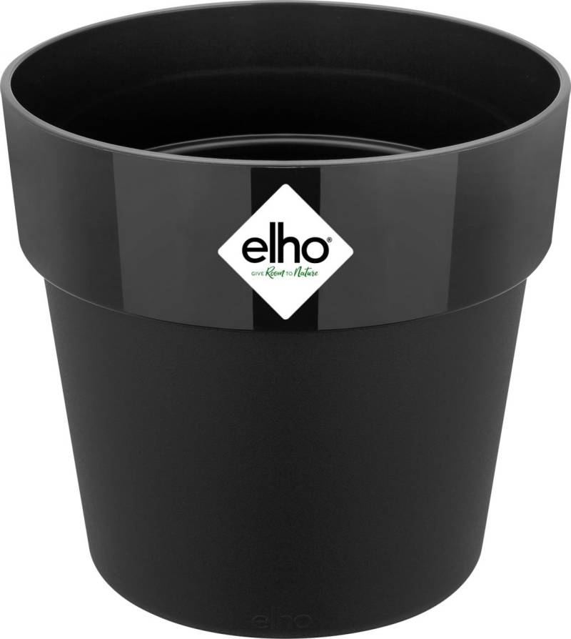 Elho Pflanztopf b.for original Ø 11 x 10 cm lebhaft schwarz von Elho