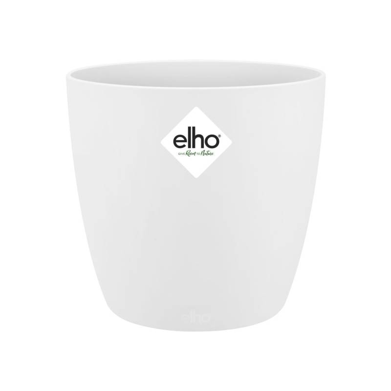 Elho Übertopf Brussels Ø 9,5 x 8,5 cm weiß von Elho