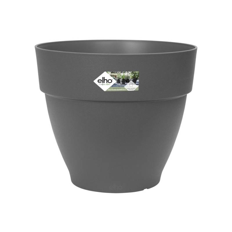 Elho Übertopf Kunststoff anthrazit Ø 55 cm Vibia Campana von Elho