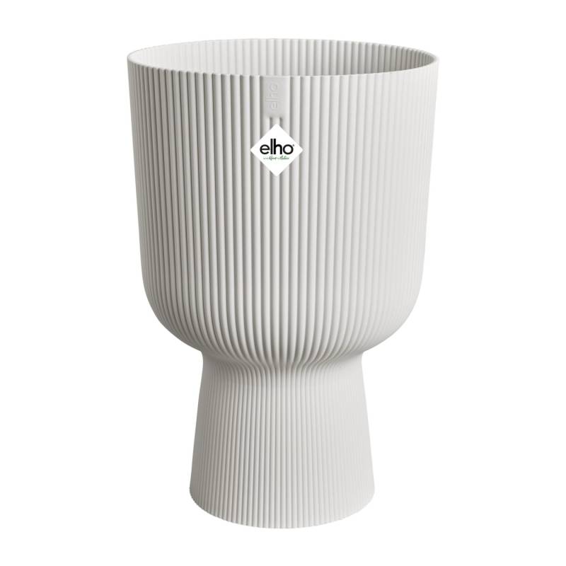 Elho Übertopf Vibes Fold Coupe 30 cm x 29,5 cm x 45 cm Weiß von Elho