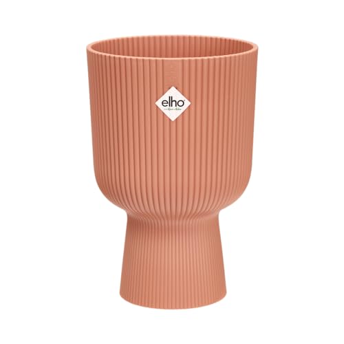Elho Vibes Fold Coupe 14 - Blumentopf für Innen - 13.9 x H 21 cm Delicate Pink von elho