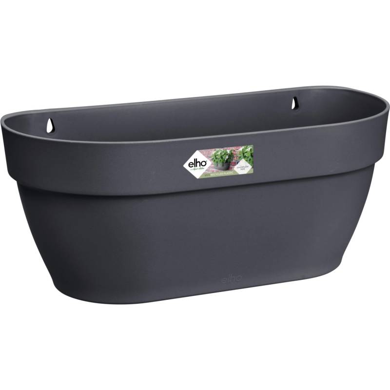 Elho Wandblumenampel Vibia Campana 35 cm x 16 cm x 15 cm Anthrazit von Elho