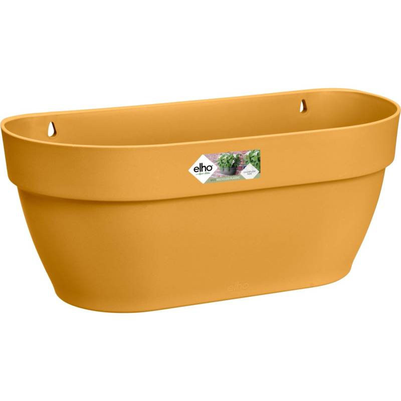 Elho Wandblumenampel Vibia Campana 35 cm x 16 cm x 15 cm Honiggelb von Elho
