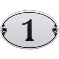 Zahlen-Emailleschild , Nummern-Emailleschild von ElinaEmailSchilder