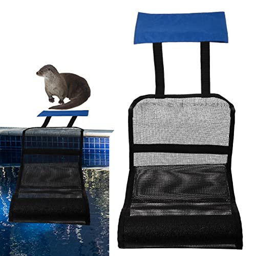 Elinrat Tierrettende Fluchtrampe, Pool Zubehör Pool Pad, Schwimmender Tierschutz Aus Oxford Stoff Für Schwimmbäder, Rescue Saver Für Outdoor Critter Frog Chipmunk, Tierrampe Aus Oxford Stoff von Elinrat