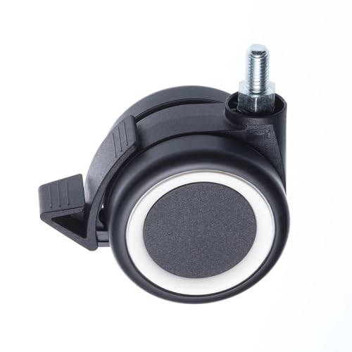 Eliot MOVE 60 dynamic | Schreibtisch-Rollen | M10 Gewinde | 360-Grad drehbar | Eliot Tiny und Original kompatibel | 4er Pack von Eliot