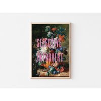 Dark Academia Decor, Wählbares Introvertiertes Poster, Blumenmalerei Wandkunst, Rosa Typografie Wanddekoration, Ungerahmt Dark Academia Decor, Wählbares Introvertiertes Poster, Blumenmalerei Wandkunst, Rosa Typografie Wanddekoration, Ungerahmt von ElisaPrints