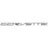 C7 Corvette Chrom Hinterer Kofferraum-stoßstange Emblem Abzeichen Logo Werksersatz von Eliscostumes
